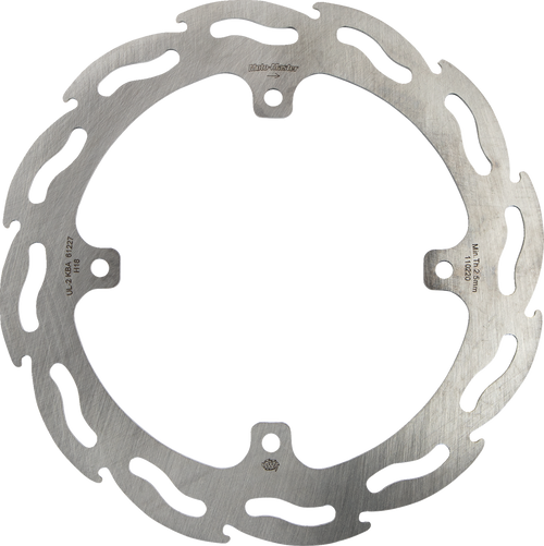 Moto-Master Brake Rotor - Rear - Flame 110220-PU