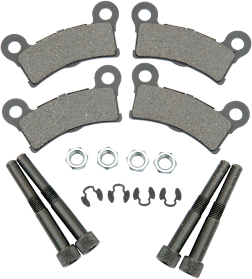 Drag Specialties Semi-Metallic Brake Pads - Rear - Hd Trike 1721-1301
