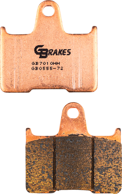 Gbrakes Brake Pads - Sintered - Rear GB0555-72