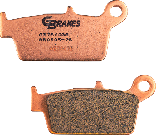 Gbrakes Brake Pads - Sintered - Rear GB0505-76