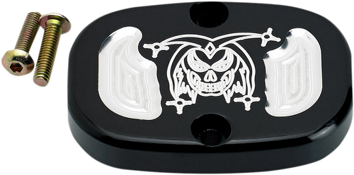 Joker Machine Joker Rear Master Cylinder Cover - Fl - Black 08-009B