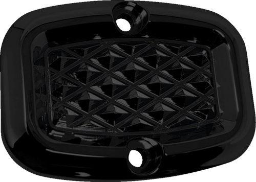 Covingtons Rear Master Cylinder Cover - Diamondback - Black C3057-B