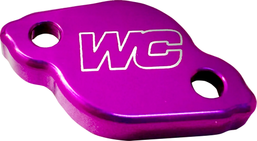 Works Connection Rear Brake Cap - Purple - Kawasaki 21-P701