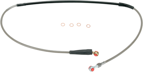 Moose Offroad Brake Line - Front - Stainless Steel - Honda H02-1-029/P