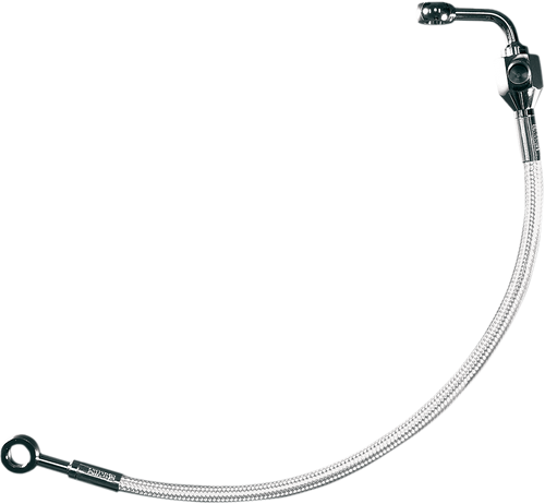 Magnum Shielding Brake Line - Rear - Polished Stainless 5615