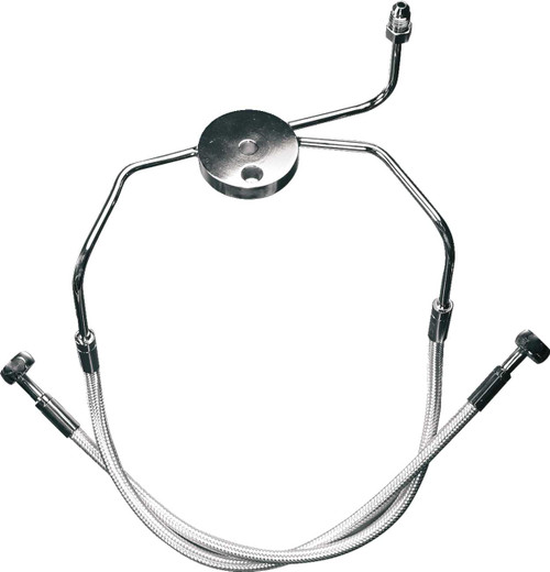 Magnum Shielding Brake Line - 10Mm-90 - 19" - Black Pearl 47219