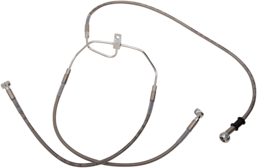 Drag Specialties Brake Line - +6" - Stainless Steel - Fxdf '08-'17 1741-2903