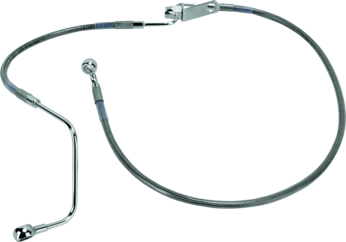 Drag Specialties Brake Line - Rear - Stainless Steel 1741-2944