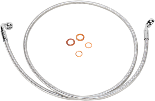 Magnum Shielding Brake Line - 35/90° - 45" - Sterling Chromite Ii 36145SW