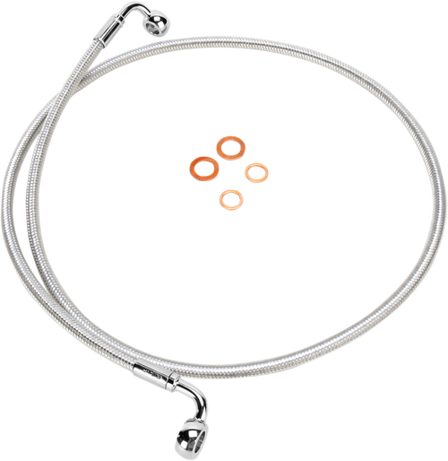 Magnum Shielding Brake Line - 90/90° - 42" - Sterling Chromite Ii 36242SW