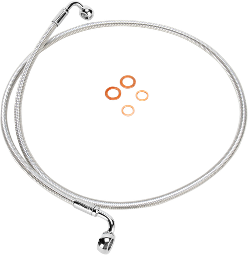 Magnum Shielding Brake Line - 90/90° - 50" - Sterling Chromite Ii 36250SW
