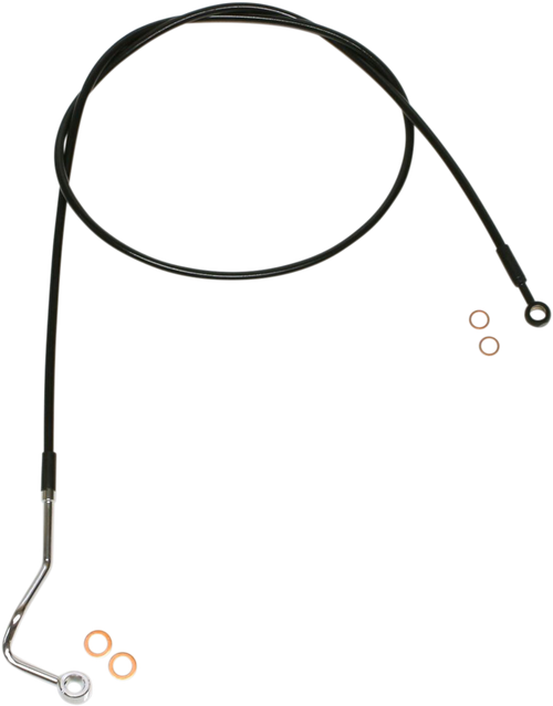 Magnum Shielding Brake Line - Upper - Xr - Black SBB1402-72