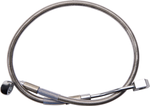 Drag Specialties Brake Line - Rear - Master Cylinder To Abs - Stainless Steel 1741-6344