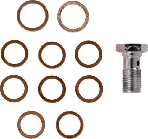 La Choppers Brake Line - Black LA-8059B16B