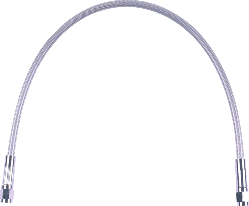 Magnum Shielding Universal Xr Brake Line - 18" - Stainless W/ Chrome Fittings SSC0500-18