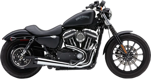 Cobra 2-Into-1 El Diablo Exhaust System - Black - 4" 6472B