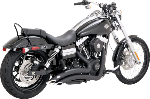 Vance & Hines 2-Into-2 Big Radius Exhaust System - Matte Black 46081