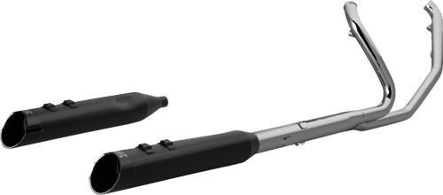 Khrome Werks 2-Into-2 Icon-Sr Exhaust System - Chrome - Without End Caps - M8 Touring 200100-SR