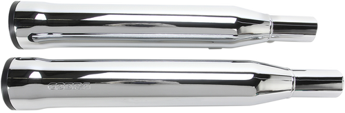 Cobra 3" Rpt Mufflers For '07-'13 Xl - Chrome 6080