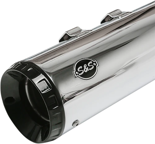 S&S Cycle Gnx Mufflers - 4.5" - Black 550-0990