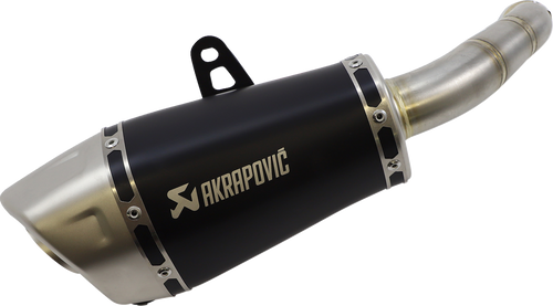 Akrapovic Slip-On Muffler - Titanium S-H125SO4-ASZTBL