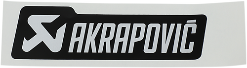 Akrapovic Replacement Sticker P-HST4ALMONO