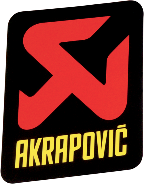 Akrapovic Replacement Sticker P-HST14AL