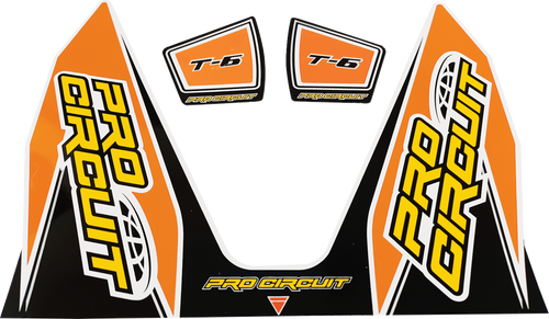 Pro Circuit T-6 Decal - Orange DC22T6-ORANGE