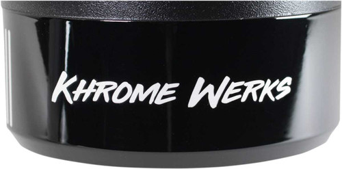Khrome Werks 4-1/2" Klassic Tip - Right - Black Powdercoat 200659P