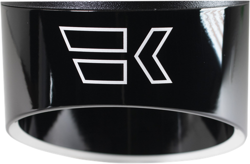 Khrome Werks Replacement End Cap - Edge - 4-1/2" - Black 200714P