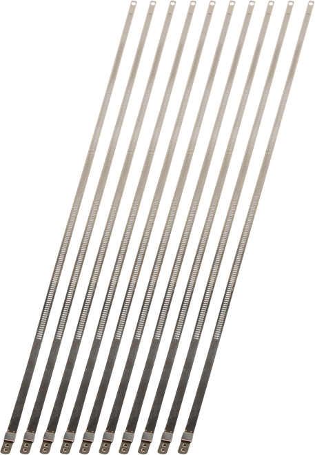 Dei Positive Locking Ties - 1/2" X 14" - Stainless Steel 10212