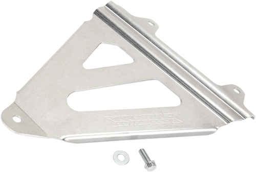 Works Connection Radiator Brace Set - Silver - Kawasaki/Suzuki 18-046