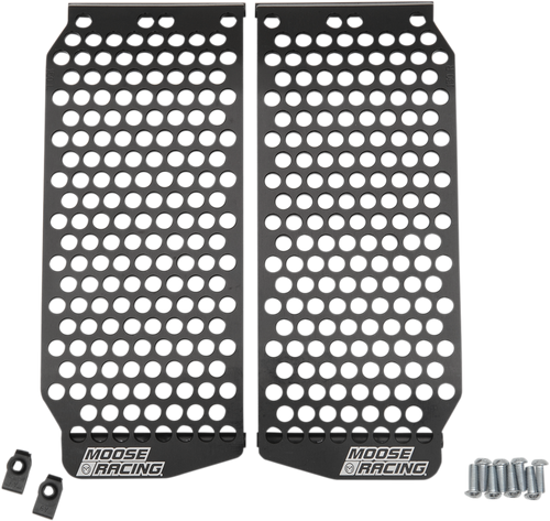 Moose Offroad Radiator Guards - Black - Yamaha 12-150