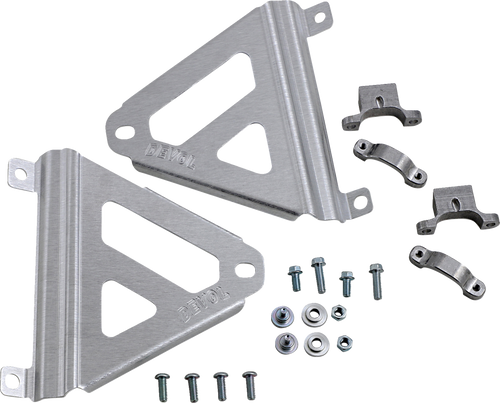 Devol Radiator Race Brace Set - Honda 0122-1205
