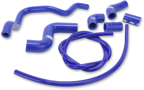 Samco Sport Radiator Hose Kit - Blue - Aprilia APR6-BL