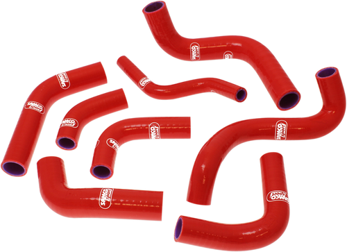 Samco Sport Radiator Hose Kit - Red - Ducati DUC-1-RD
