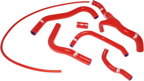 Samco Sport Radiator Hose Kit - Red - Honda HON-34-RD