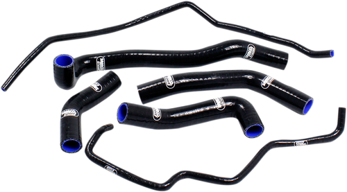 Samco Sport Radiator Hose Kit - Black - Triumph TRI-11-BK