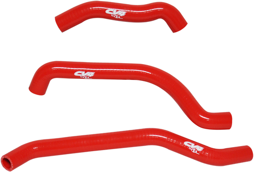 Cv4 Replacement Radiator Hose Kit - Red - Honda SFSMBC42R