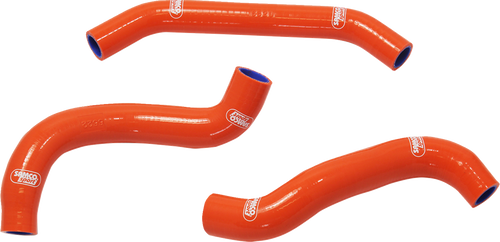 Samco Sport Radiator Hose Kit - Orange - Gas Gas/Husqvarna/Ktm KTM-129-OR