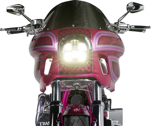 Custom Dynamics Probeam Led Headlamp 5-3/4" - Chrome PB-575-C