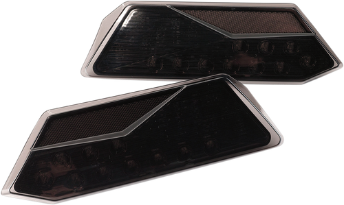 Moose Offroad Taillights - Led - Rzr1000 - Black 100-2360-PU