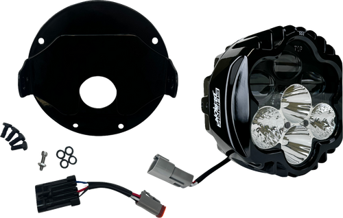 Custom Dynamics Shark Demon 2 Headlight - Low Rider St SD2-LRST-W