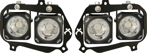 Vision X Headlight Kit - Spotlight - Halo - Rzr 9898605