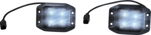 Moose Offroad Light Pods - Led - Flush Mount MSE-LPKITF