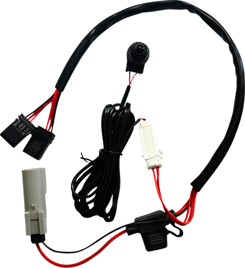 Custom Dynamics Fog Light - White/Clear - Harley-Davidson SD-FOG-4W