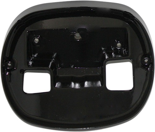 Custom Dynamics Taillight Base Plate - Black TL-BASEPLATE-B