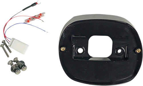 Custom Dynamics Taillight Baseplate - Black TL-BASE99-B