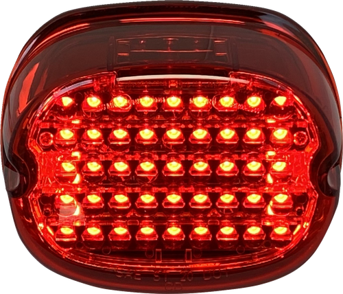 Custom Dynamics Taillight - No Window - Red CD-TL-NW-R