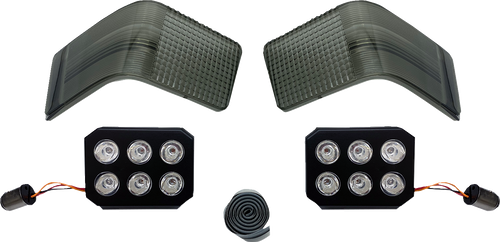 Custom Dynamics Led Light - Tour-Pak - Smoke CD-TP-13-S